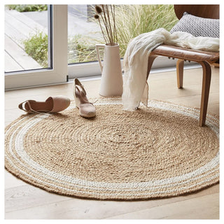 Ombera Round Jute Carpet & Rugs