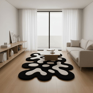 Chic Irregular Hand Tufted Carpet