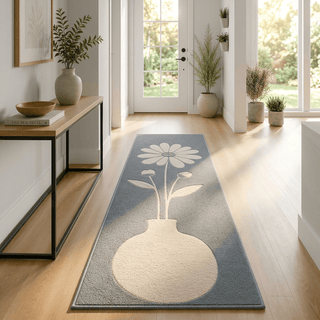 Ramen Hand Tufted Runner Carpet & Rug