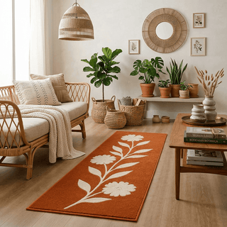 Wasabi Hand Tufted Runner Carpet & Rug