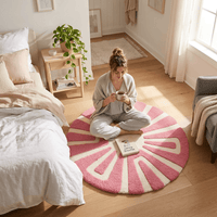 Arcadia Round Hand Tufted Carpet