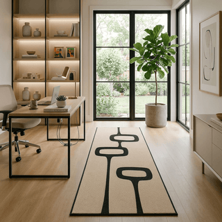 Pushkar Hand Tufted Runner Carpet & Rug