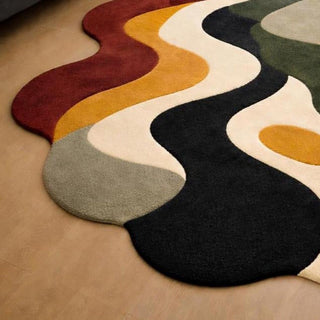 Opulent Irregular Hand Tufted Carpet