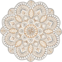 Alliet Round Hand Tufted Carpet & Rug