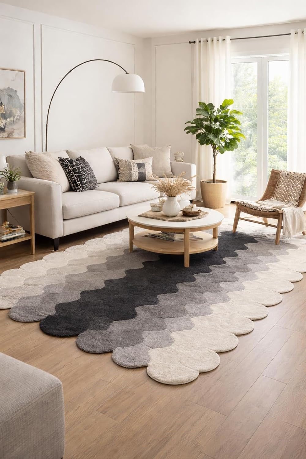 Caziro Irregular Hand Tufted Carpet