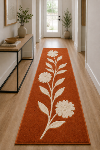 Wasabi Hand Tufted Runner Carpet & Rug
