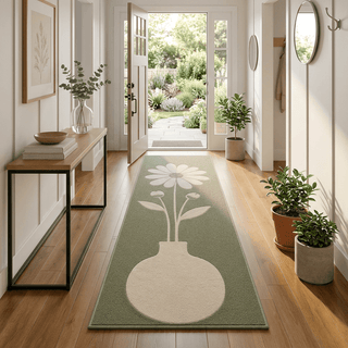 Tempaki Hand Tufted Runner Carpet & Rug