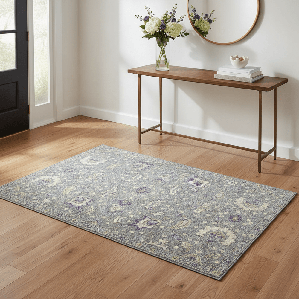 Slate Grey Premium Hand Tufted Carpet