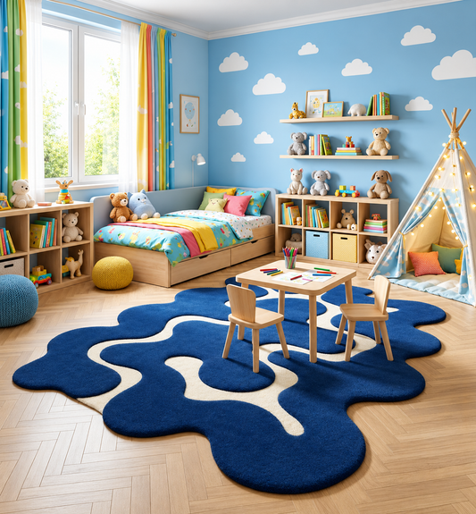 Subhati Irregular Hand Tufted Carpet & Rug