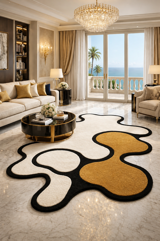 Civaro Irregular Hand Tufted Carpet