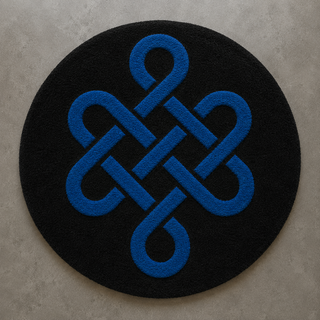 Xylo Round Hand Tufted Carpet