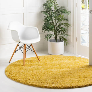 Loom Round Shaggy Carpet & Rug