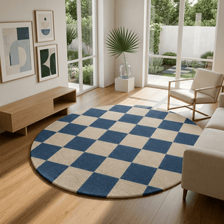 Zentovessa Round Hand Tufted Carpet