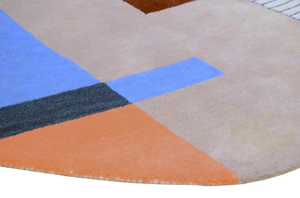 Clover Irregular Hand Tufted Carpet