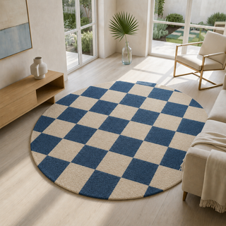 Zentovessa Round Hand Tufted Carpet