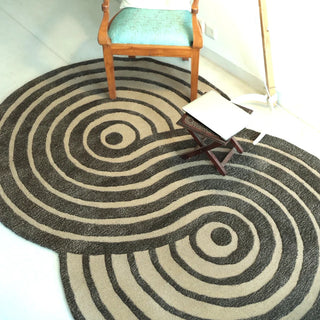 Zyra Irregular Hand Tufted Carpet & Rug