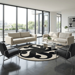 Vanguard Round Hand Tufted Carpet