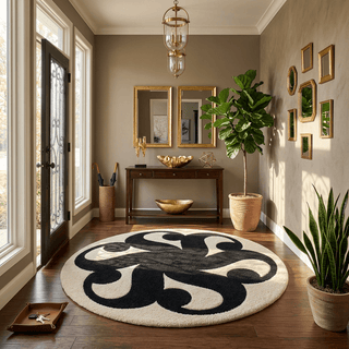Vanguard Round Hand Tufted Carpet