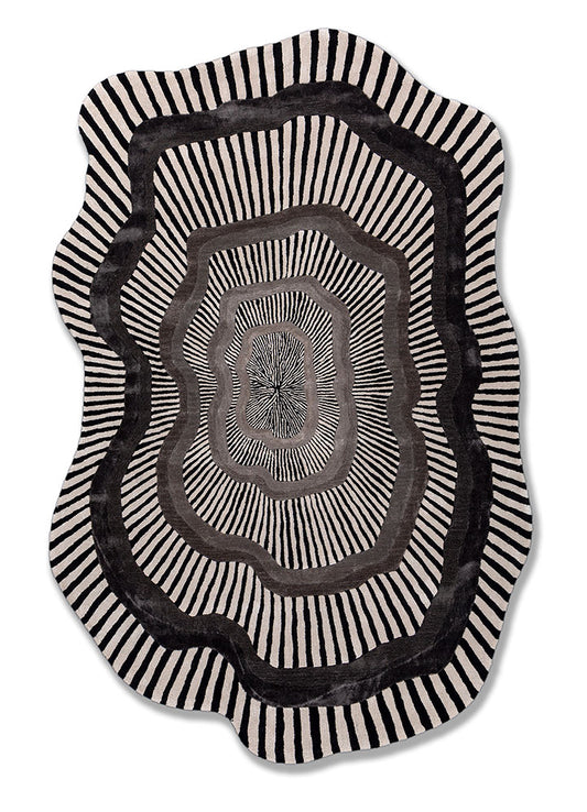 Xena Irregular Hand Tufted Carpet & Rug