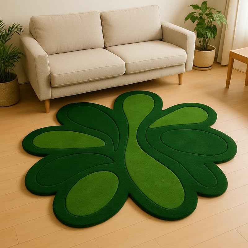 Leafora Irregular Hand Tufted Carpet