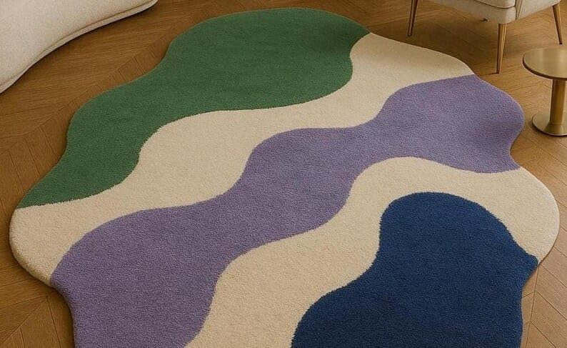 Terrora Irregular Hand Tufted Carpet