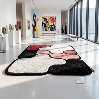 Kizmetiya Irregular Hand Tufted Carpet