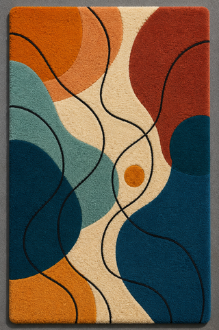 RthboMedow Hand Tufted Carpet & Rug