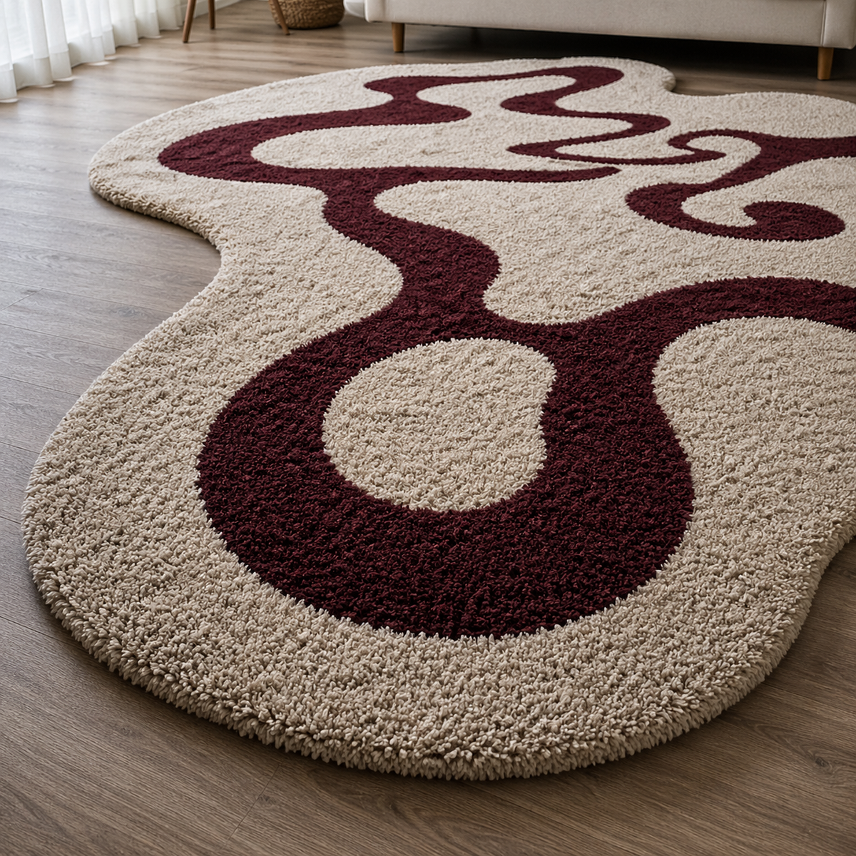 Tranquil Irregular Hand Tufted Carpet