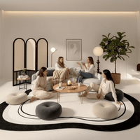 Aurora Irregular Hand Tufted Carpet