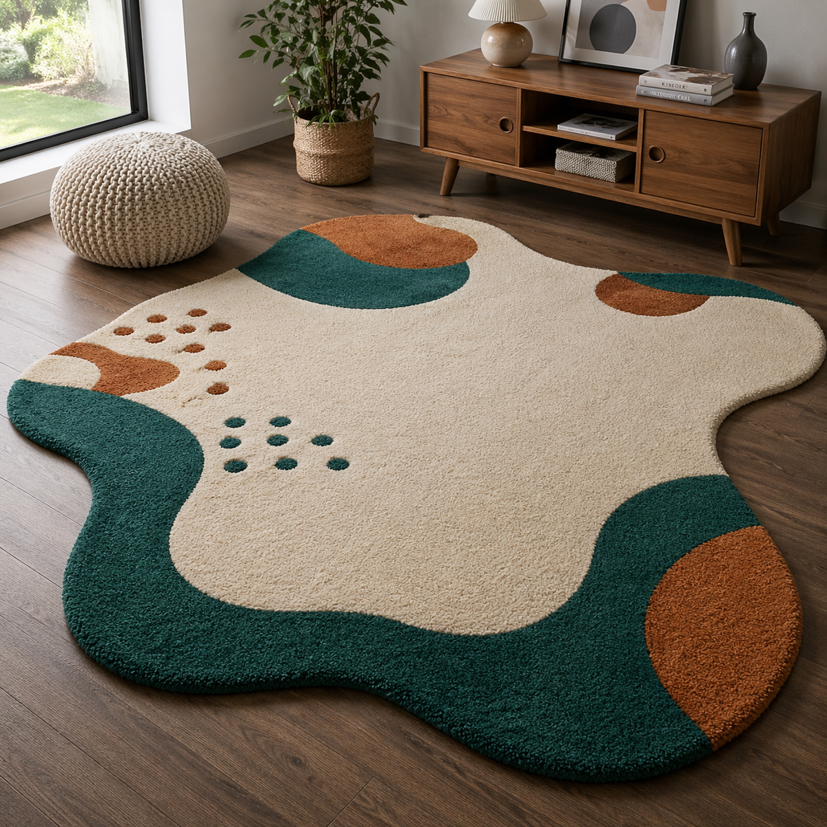 Amara Irregular Hand Tufted Carpet