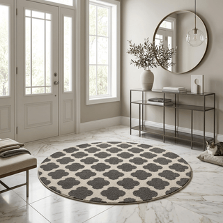 Pavilion Round Hand Tufted Carpet