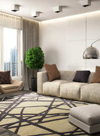 Crave Geomatric Hand Tufted Carpet