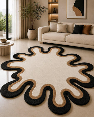 Hiddra Irregular Hand Tufted Carpet