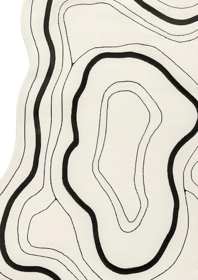 Premium Irregular Hand Tufted Carpet