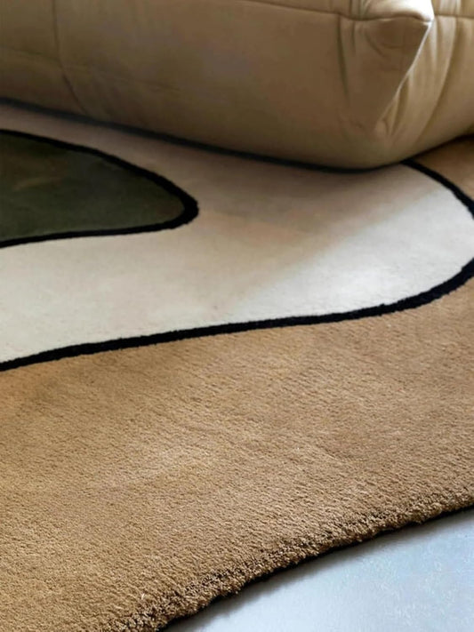 Splash Irregular Hand Tufted Carpet
