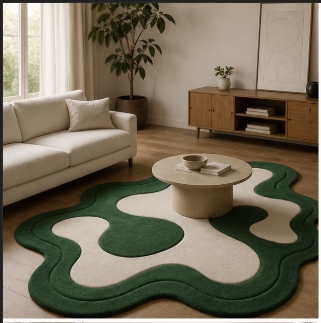 Dovian Irregular Hand Tufted Carpet