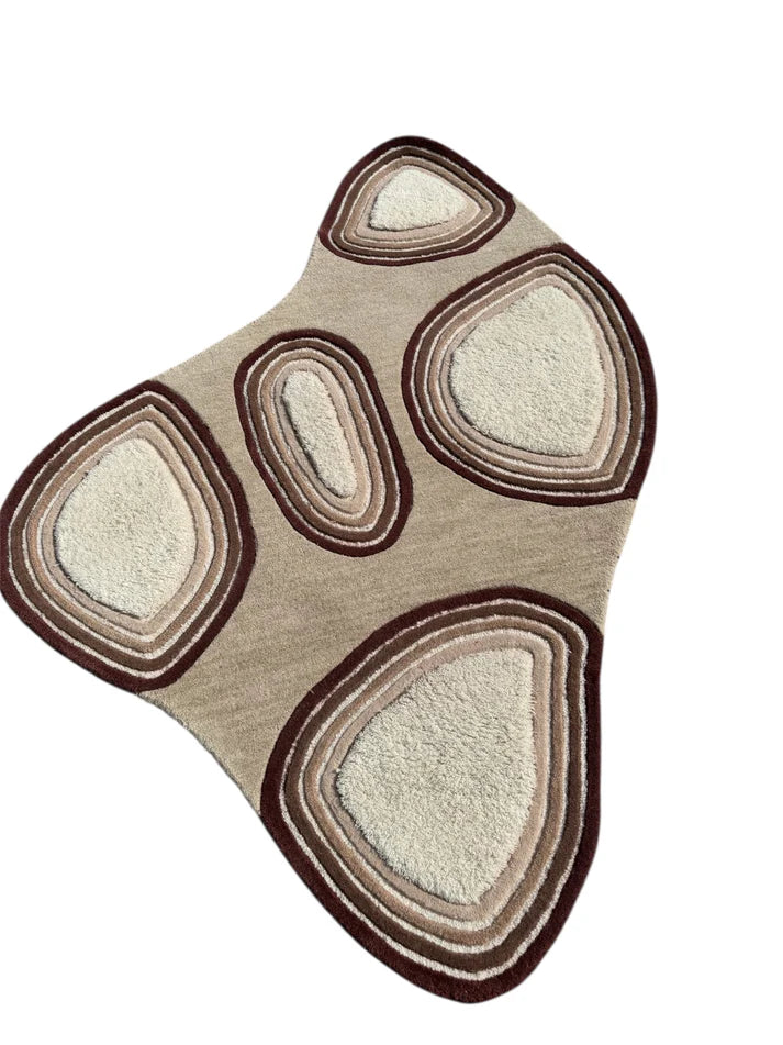 Quin Irregular Hand Tufted Carpet & Rug