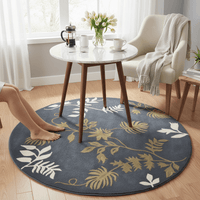 Orbitiva Round Hand Tufted Carpet & Rug