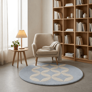 Nomad Round Hand Tufted Carpet