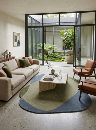 Misty Irregular Hand Tufted Carpet