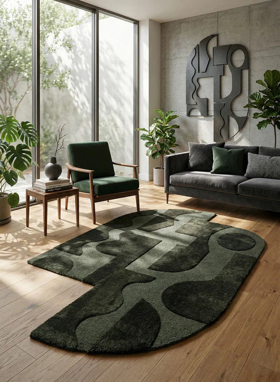 Storm Irregular Hand Tufted Carpet