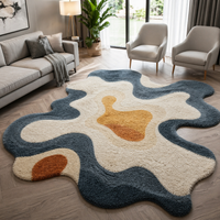 Bramble Irregular Hand Tufted Carpet