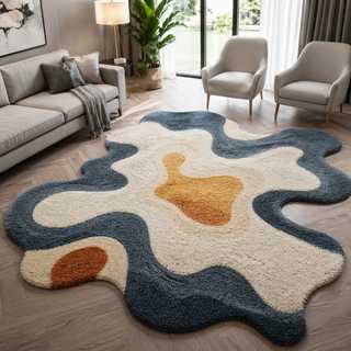 Bramble Irregular Hand Tufted Carpet