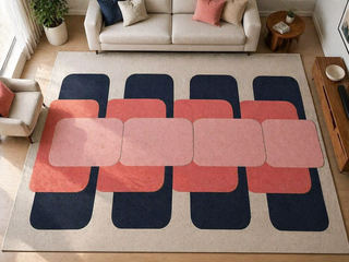Ridge Irregular Hand Tufted Carpet