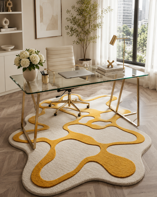Shandye Irregular Hand Tufted Carpet