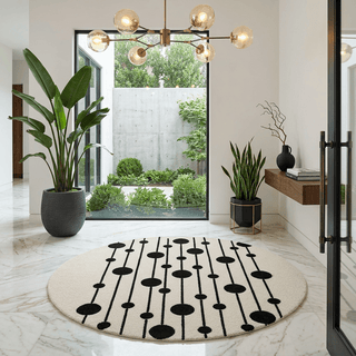 Fresco Round Hand Tufted Carpet
