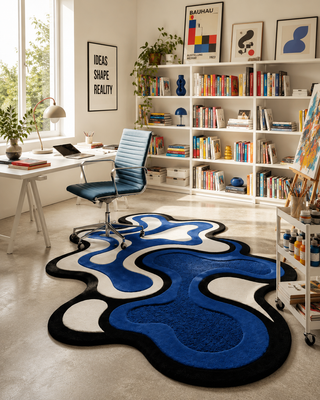Nizhtyen Irregular Hand Tufted Carpet
