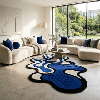 Nizhtyen Irregular Hand Tufted Carpet