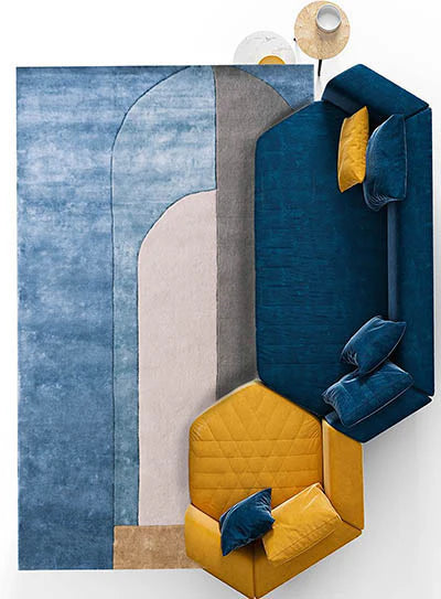 Weston Irregular Hand Tufted Carpet & Rug