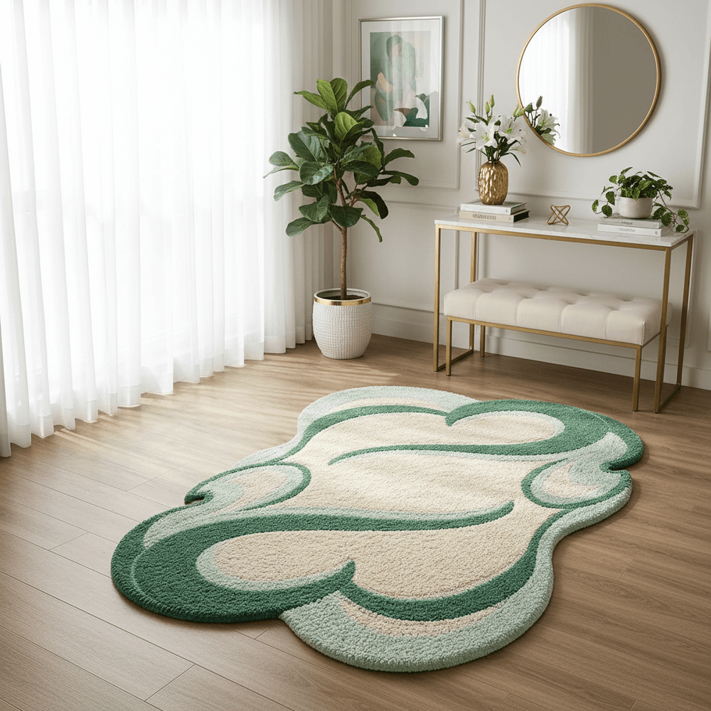 Arbor Irregular Hand Tufted Carpet